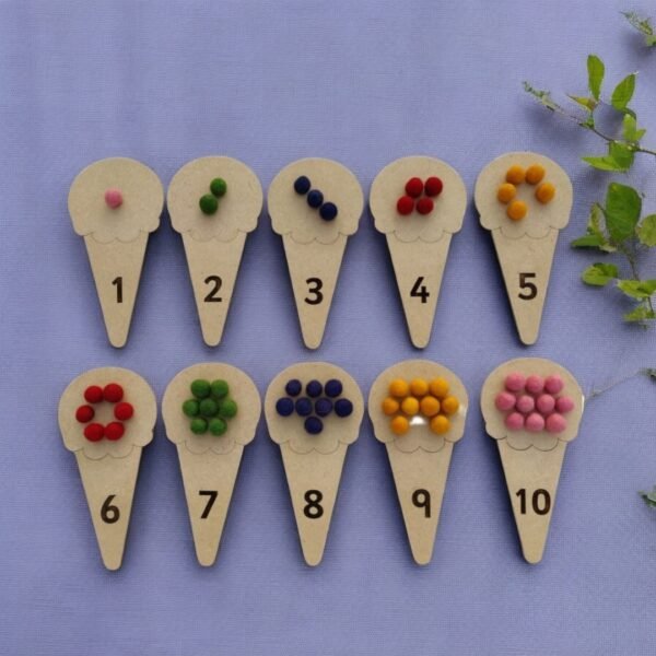 Icecream counting tray