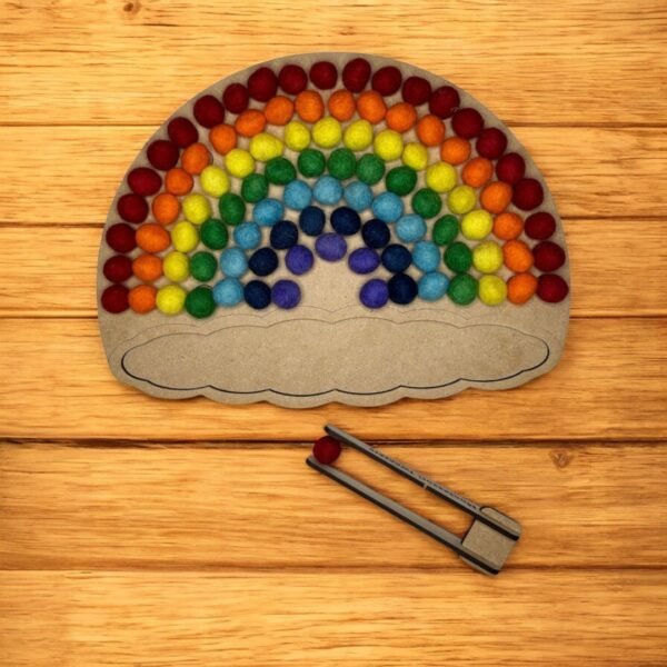 Rainbow Sorting Tray - Image 2