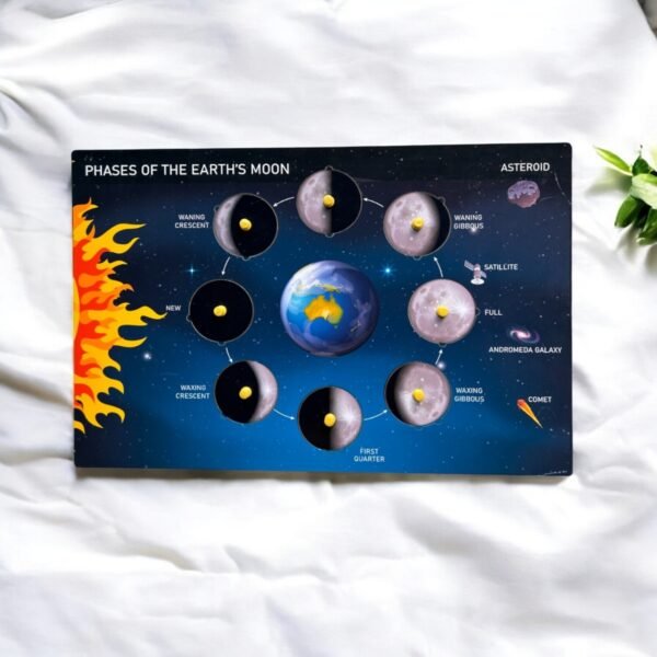 The Phases of the Earth's Moon