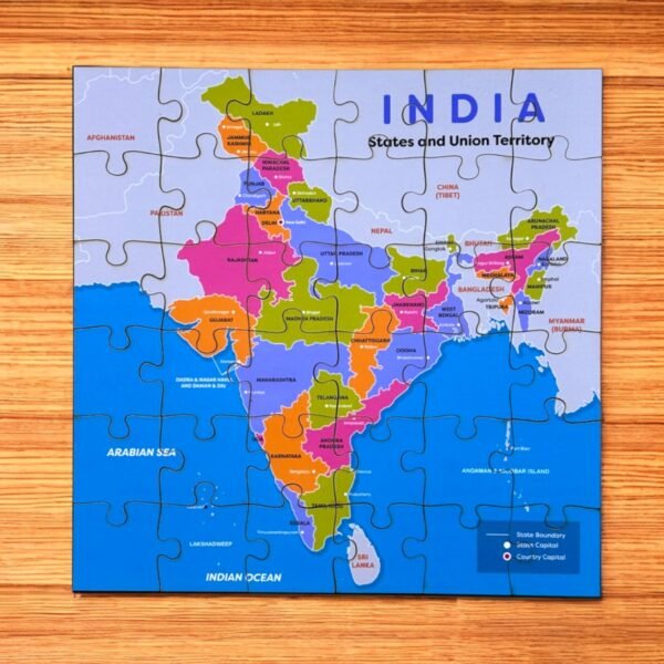 India Map Jigsaw Puzzle