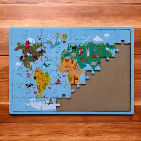 World Map Jigsaw Puzzle - Image 2