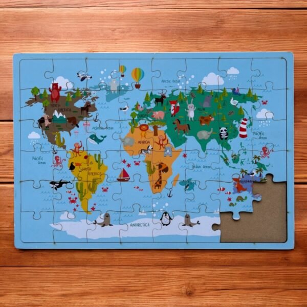 World Map Jigsaw Puzzle