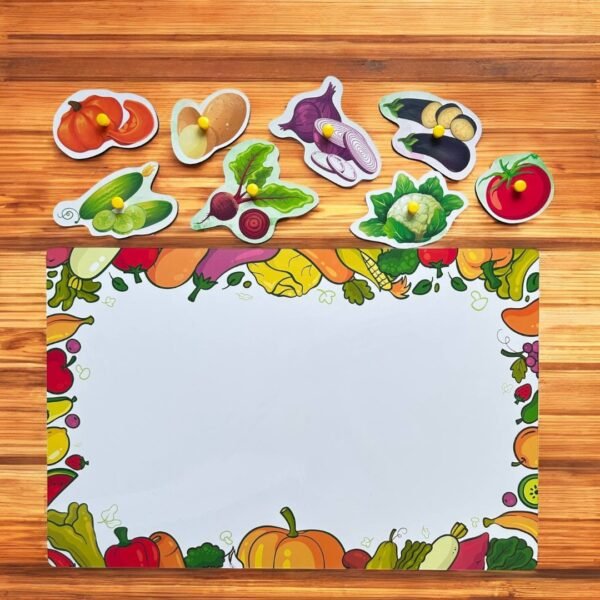 Vegetables Peg Puzzle - Image 3