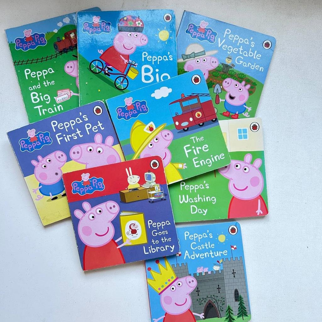 Peppa Pig_Set Of 8 Books_Ladybird