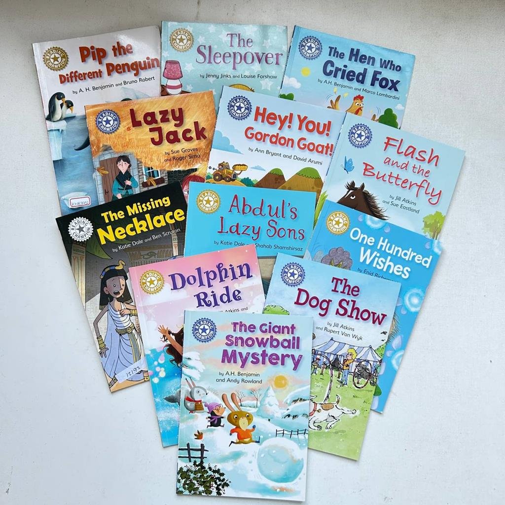 Reading Champion_Read Along Story Books_Set Of 12 Books_A. H. Benjamin