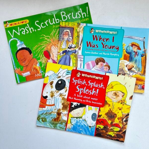 Wonderwise_Read Along Story Books_Set Of 3 Books_Mick Manning