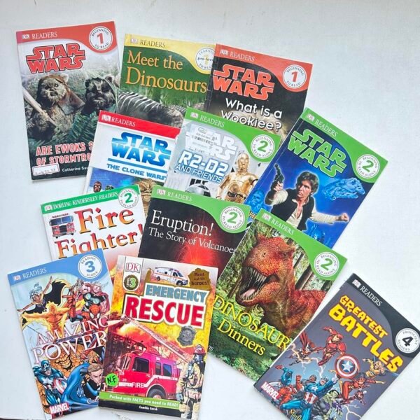Dk Readers_Set Of 12 Books _Catherine Saunders