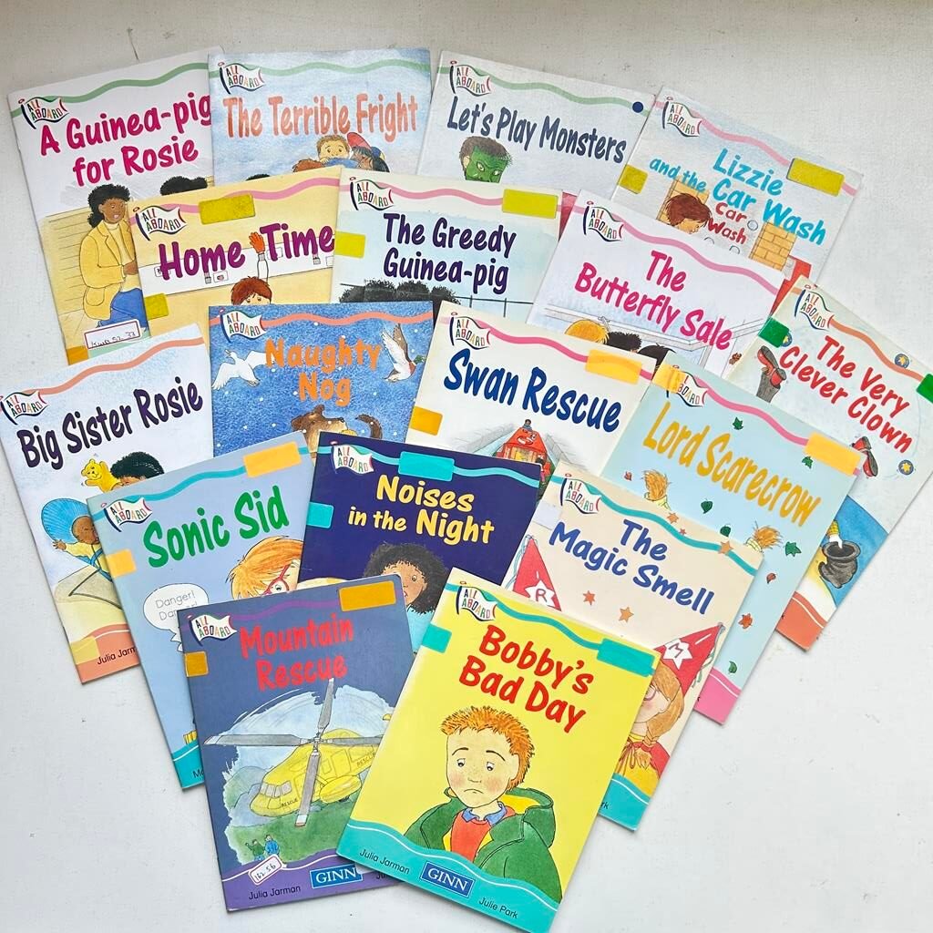 All Aboard_Set Of 17 Books _Julia Jarman