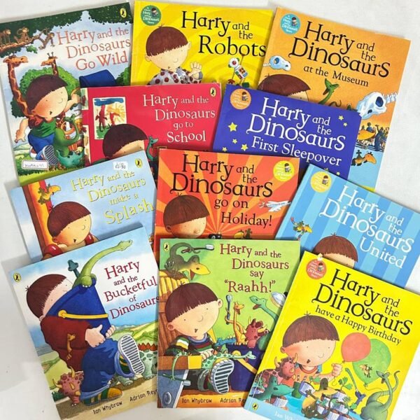 Harry And The Dinosaur_Read Aloud Story Books_Set Of 11 Books