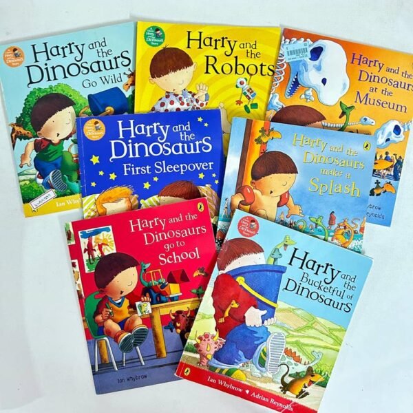 Harry And The Dinosaur_Read Aloud Story Books_Set Of 7 Books