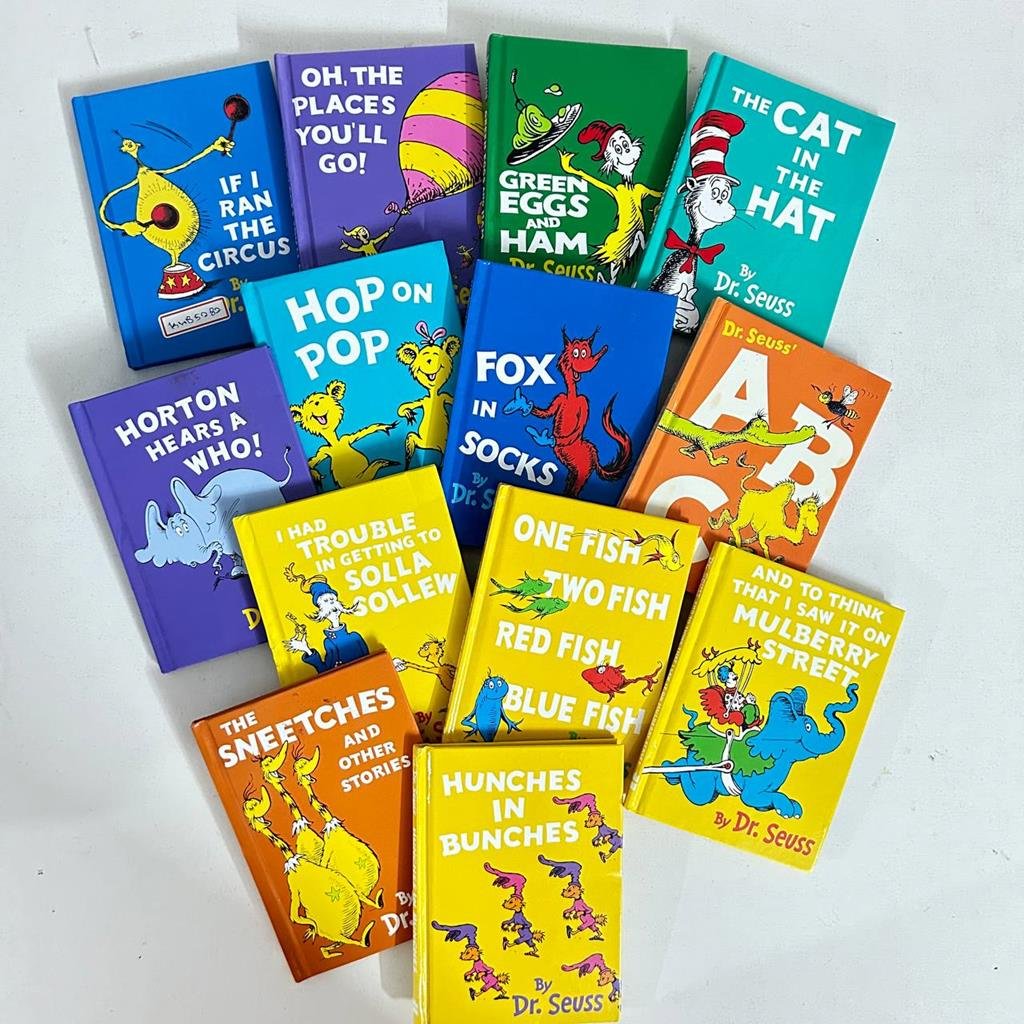 Dr.Seuss_Set Of 13 Books
