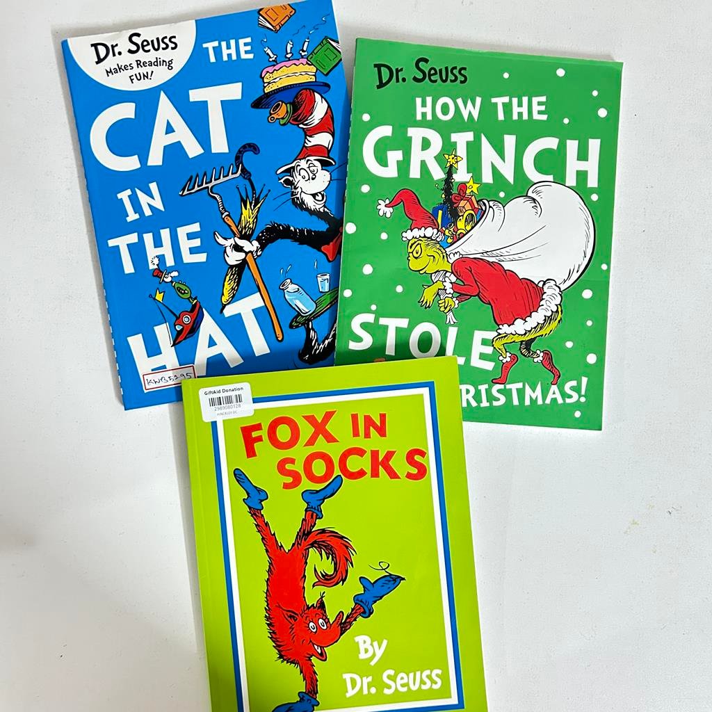 Dr.Seuss_Set Of 3 Books