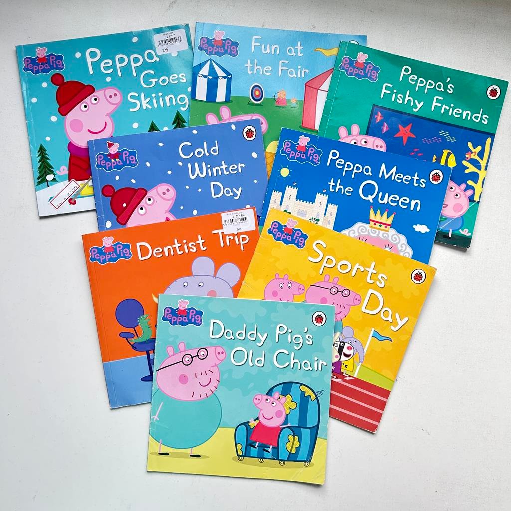Peppa Pig_Set Of 8 Books_Lady Bird