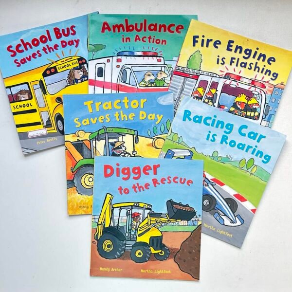 vehicle Themed Books_Set Of 6 Books_Peter Bently