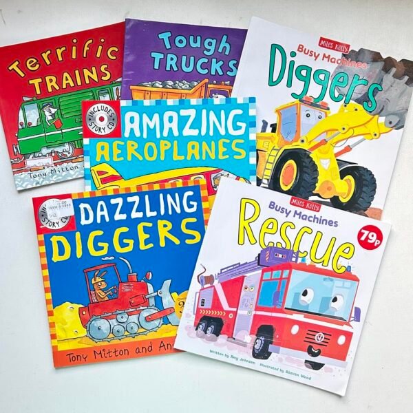 vehicle Themed Books_Set Of 6 Books_Tony Mitton