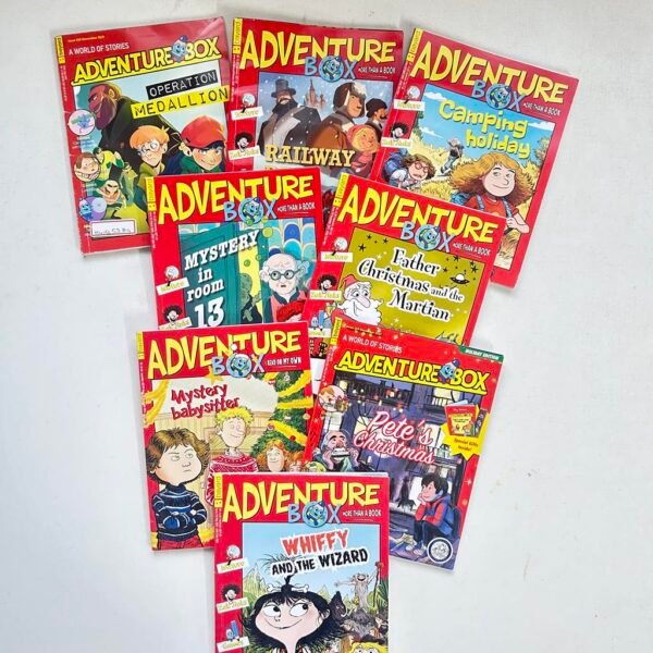 Adventure Box _Set Of 8 Books_Adventure Box