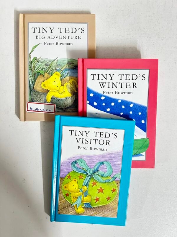 Tiny Ted's_Set Of 3 Books_Peter Bowman
