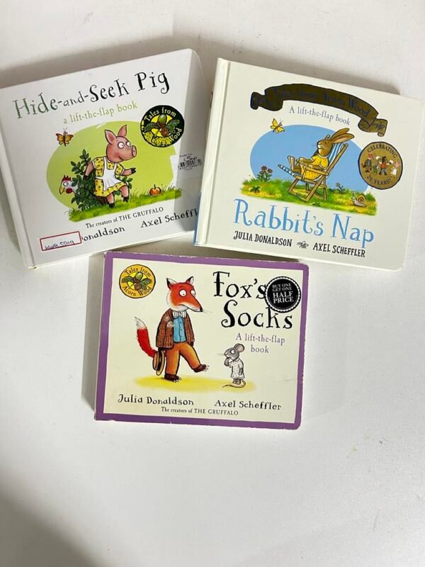A Lift-The-Flap Book_Set Of 3 Books_Julia Donaldson