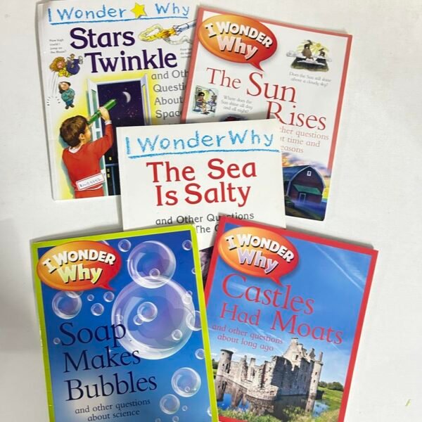 I Wonder Why_Set Of 5 Books _Carole Stott