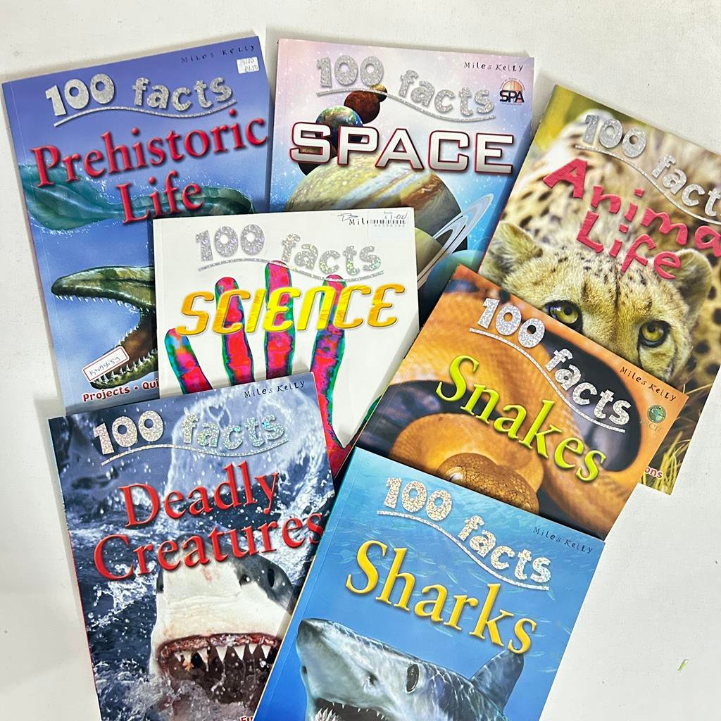 100 Facts_Set Of 7 Books _Barbara Taylor