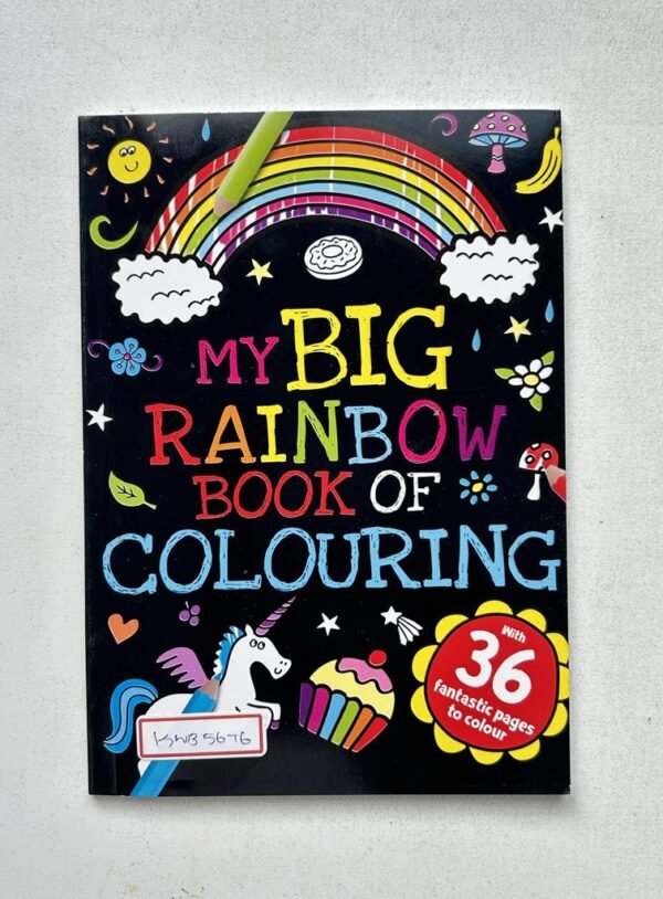 My Big Rainbow Book Of Colouring _Igloobooks