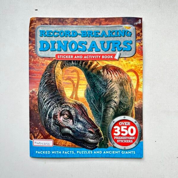 Record-Breaking Dinosaurs Sticker And Activity Book _Igloobooks