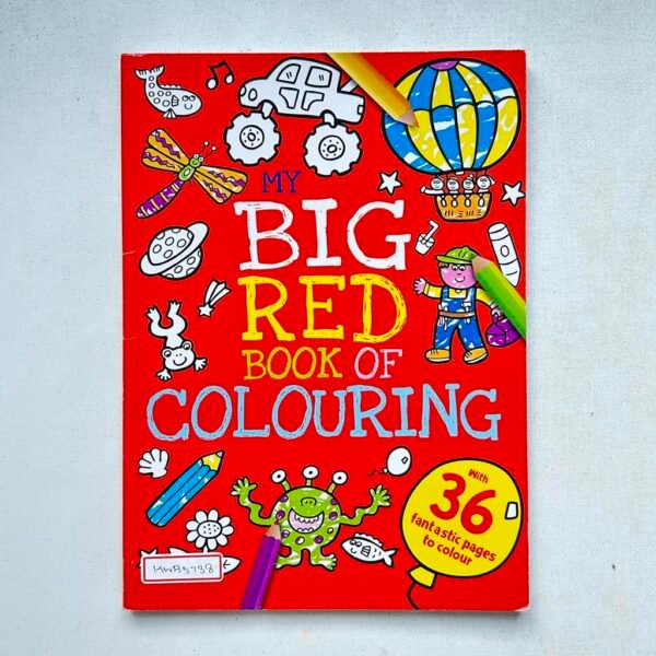 My Big Red Book Of Colouring _Igloobooks