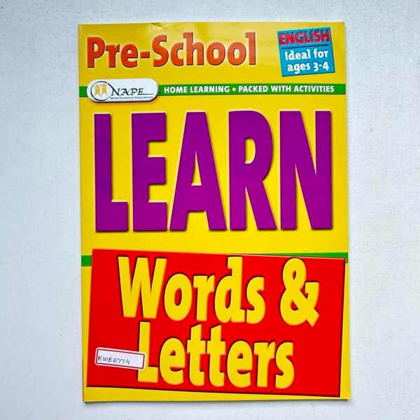 Pre-School_Learn Words & Letters _Ages 3-4