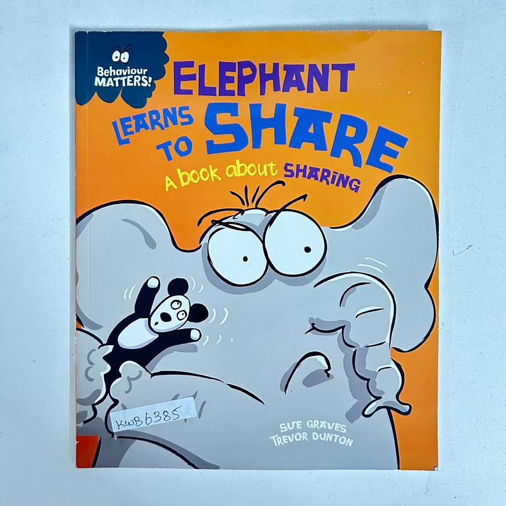 Elephant Learns To Share A Book About Sharing _Sue Graves