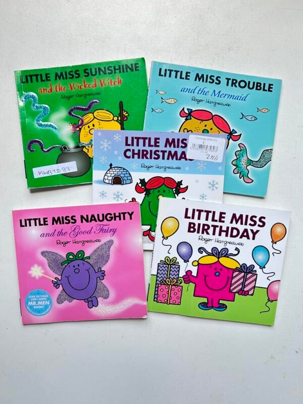 Little Miss_Set Of 5 Books_Roger Hargreaves