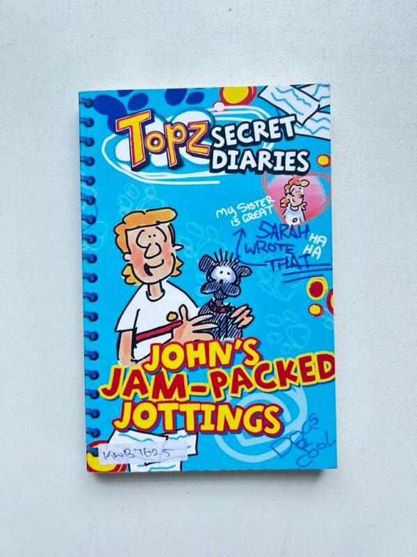 Topz Secret Diaries_John's Jam_Packet Jottings_Alexa Tewkesbury