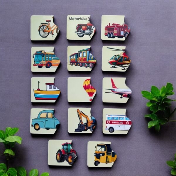 Transportation Two-Piece Puzzles - Image 2