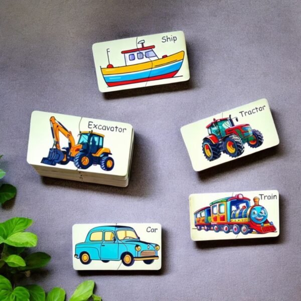 Transportation Two-Piece Puzzles - Image 3