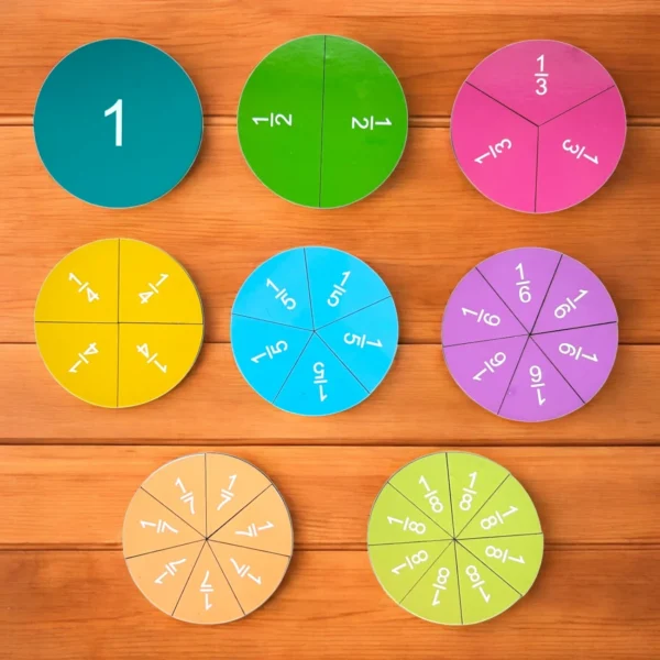 Fraction Puzzle & Time Fraction Puzzle Combo Kit - Image 3