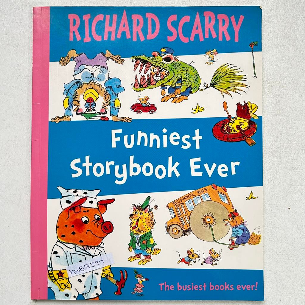 Livre 'Funniest Storybook Ever' De Richard Scarry - Livre D'histoires Drôles Pour Enfants