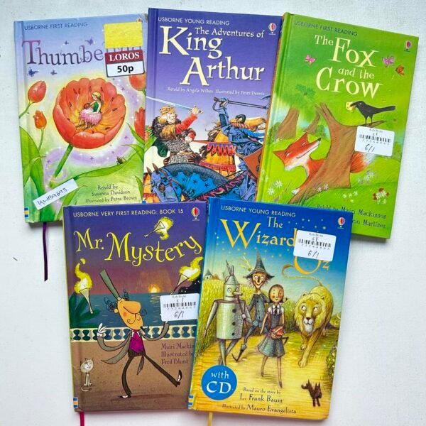 Usborne_Young & First Readers_Set Of 5 Books_Usbore