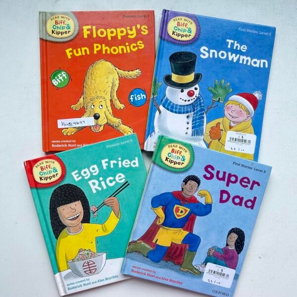 Biff, Chip_Set Of 4 Books_Phonics