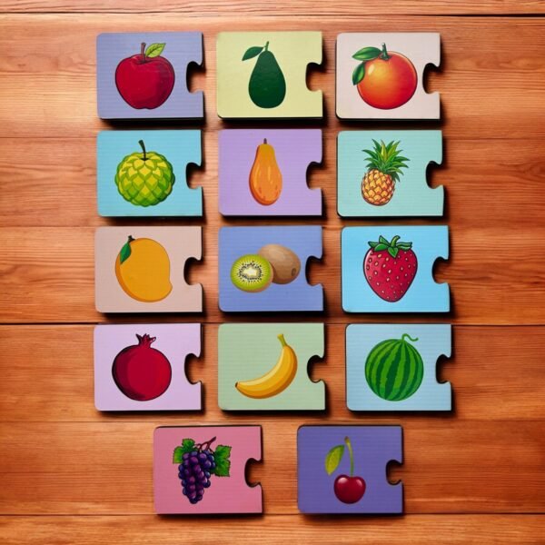 Fruits Shadow Matching  2 Piece Puzzle - Image 2