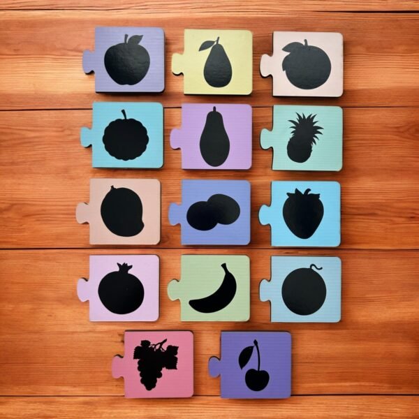 Fruits Shadow Matching  2 Piece Puzzle - Image 3