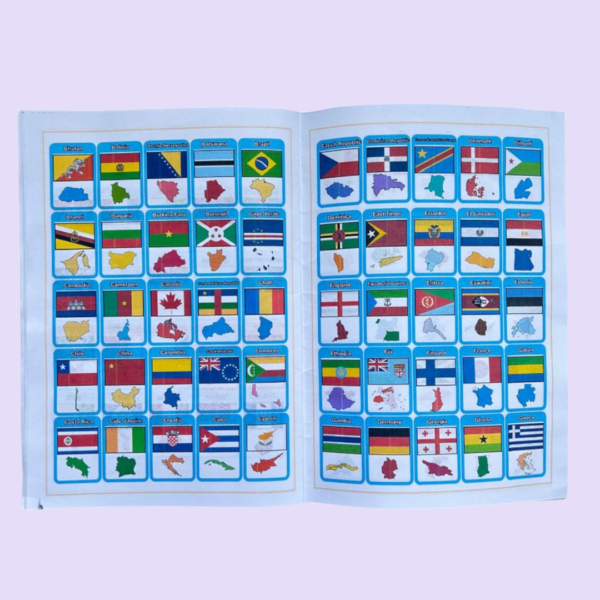 World Map Countries Peg Puzzle - Image 5