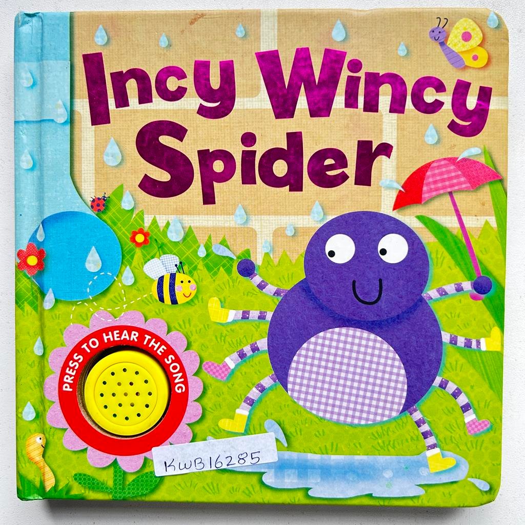 Incy Wincy Spider_sound Book_Igloo Books