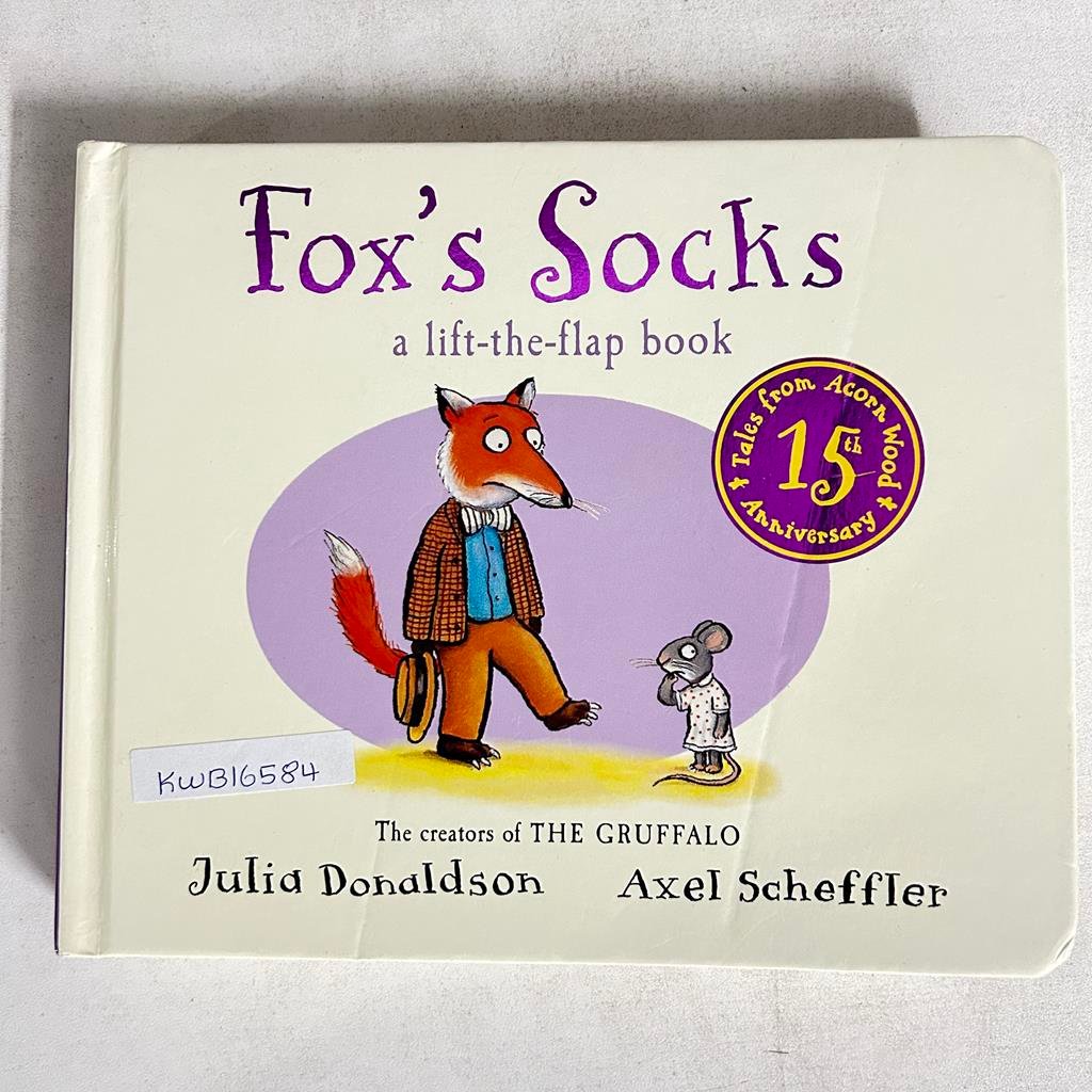 Fox's Socks_Lift_The_Flap Book_Julia Donaldson