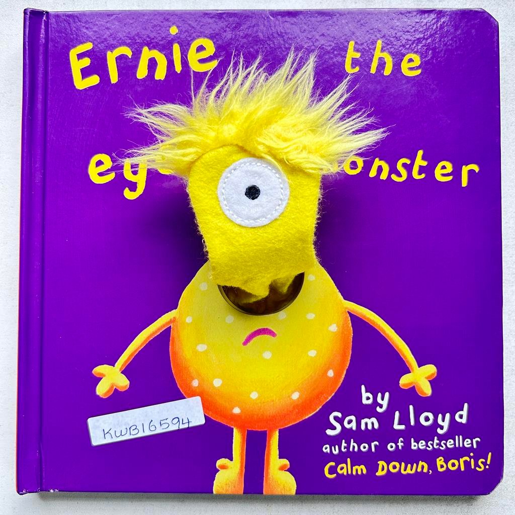 Ernie The Eye Monster_Finger Puppet Book_Sam Lloyd