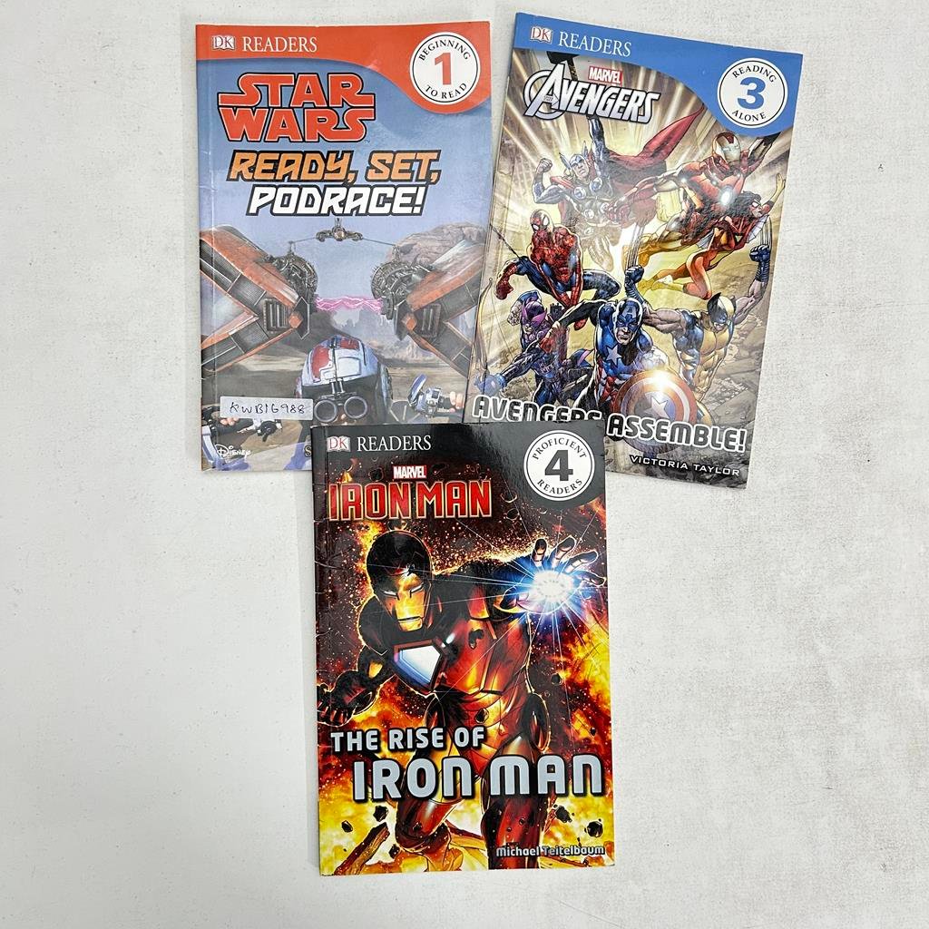 Dk Readers_Set Of 3 Books_DK