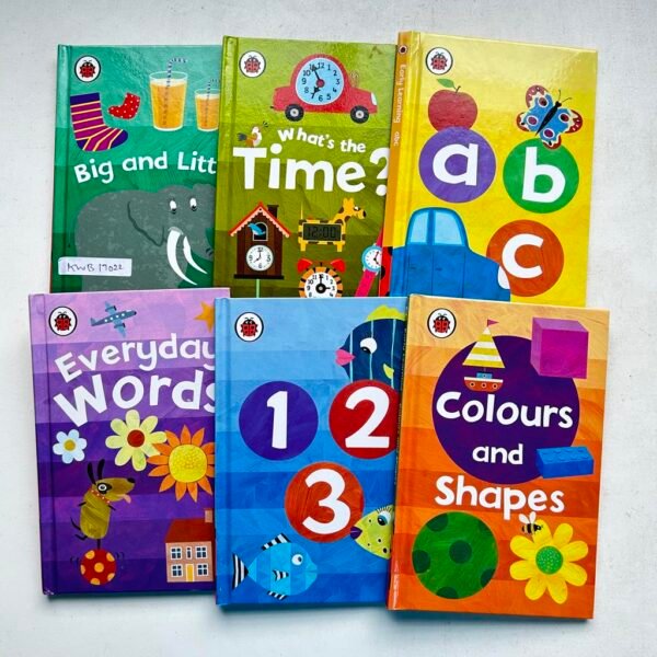 Early Learning_Set Of 6 Books_Ladybird