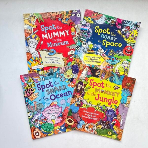 Spot the facts_Set Of 4 Books_QED