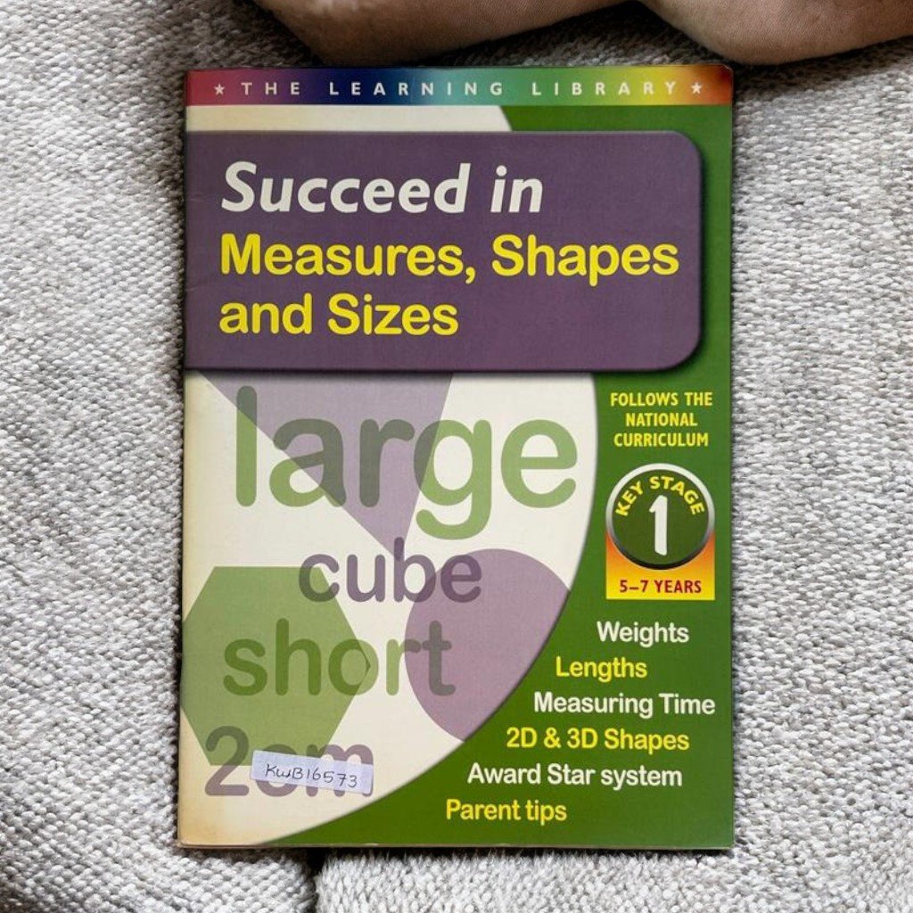 Succeed In Measures, Shapes And Size_5-7 Years