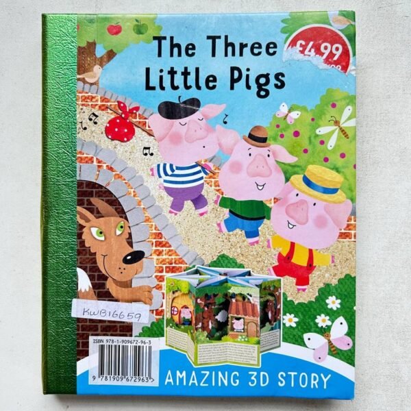 The Three Little Pigs_3D Story Book_Elisabeth Golding_KWB16659