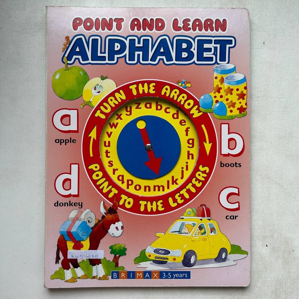 Point And Learn Alphabet_Turn The Arrow _Brimax _KWB16675