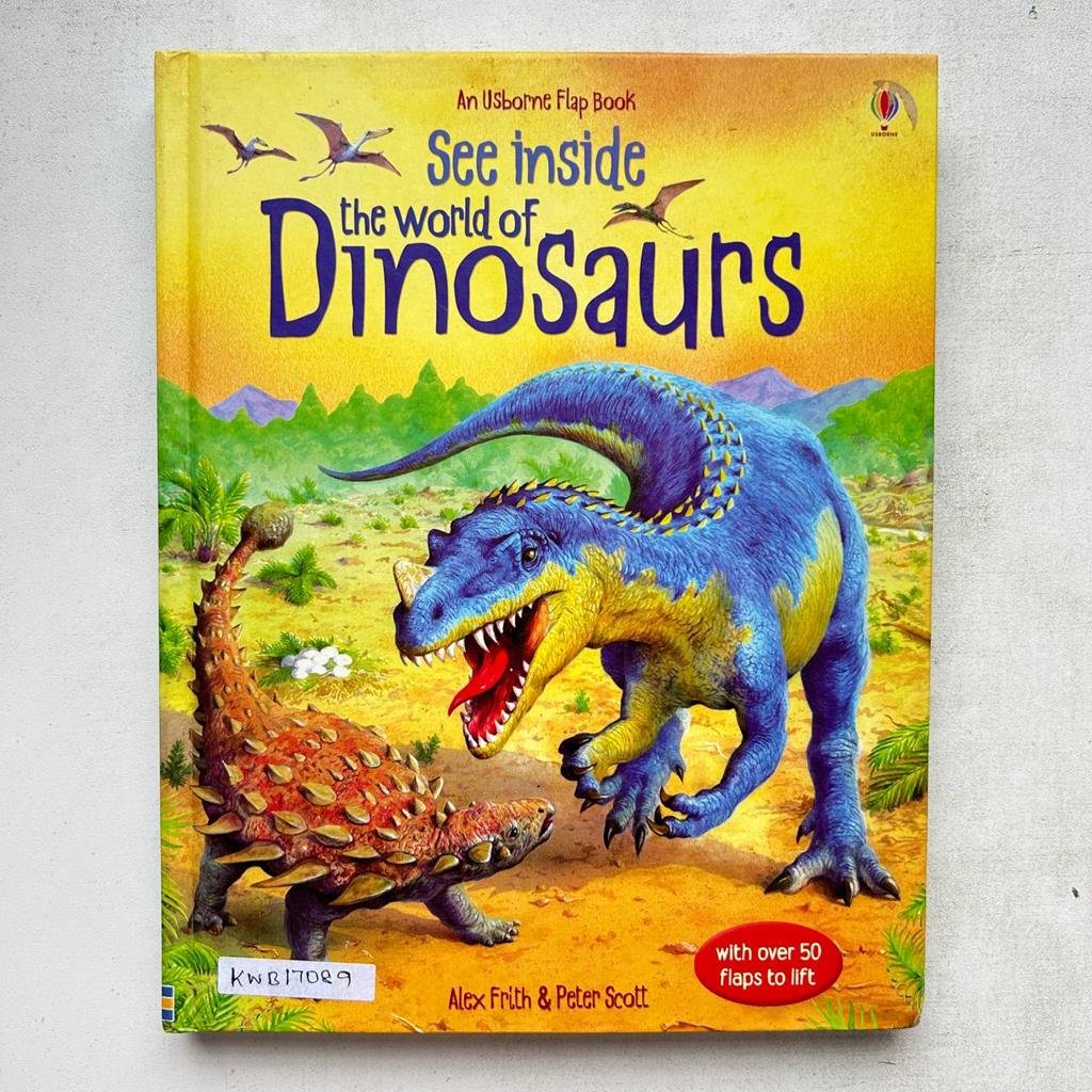 Usborne_See Inside The World Of Dinosaurs_Flap Book_Usborne_KWB17089